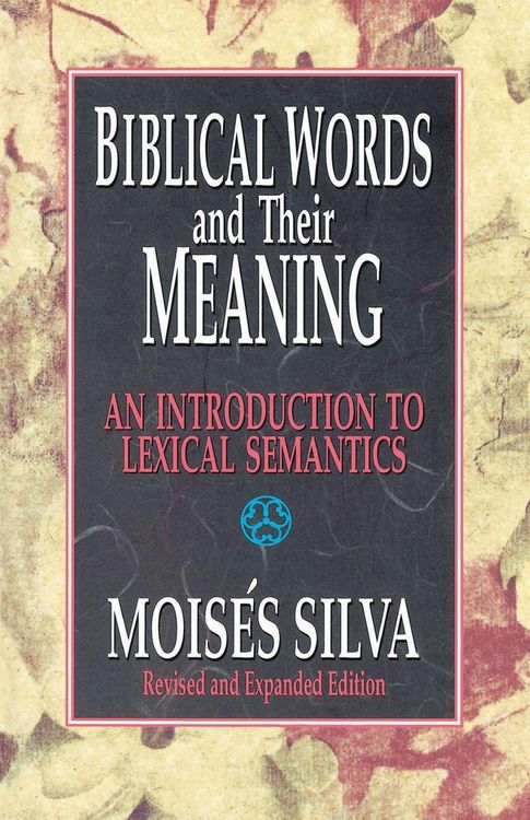 Produktbild: The Biblical Words and Their Meaning