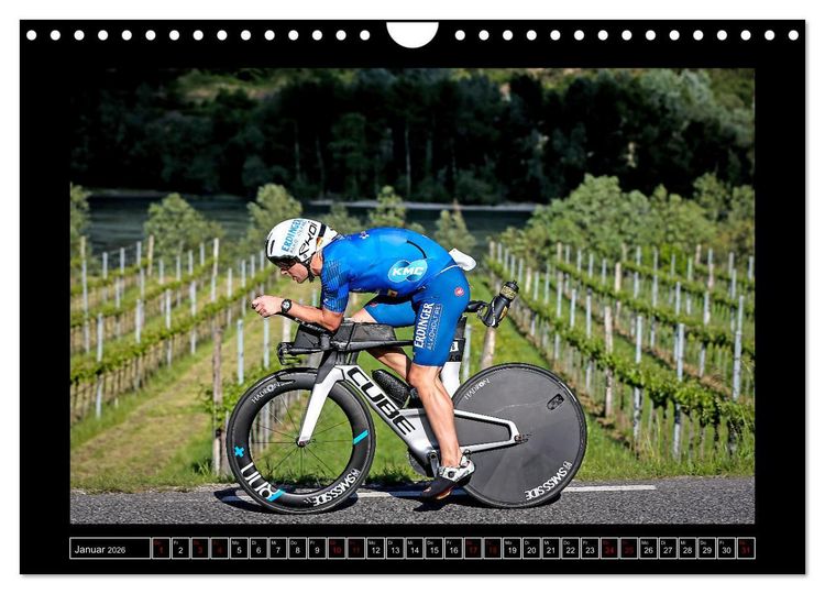 Produktbild: TRIATHLON Impressionen (Wandkalender 2026 DIN A4 quer), CALVENDO Monatskalender