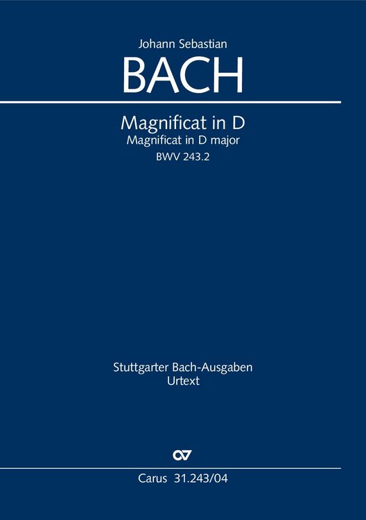 Produktbild: Magnificat in D (Klavierauszug)