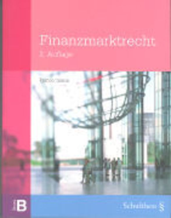 Produktbild: Finanzmarktrecht