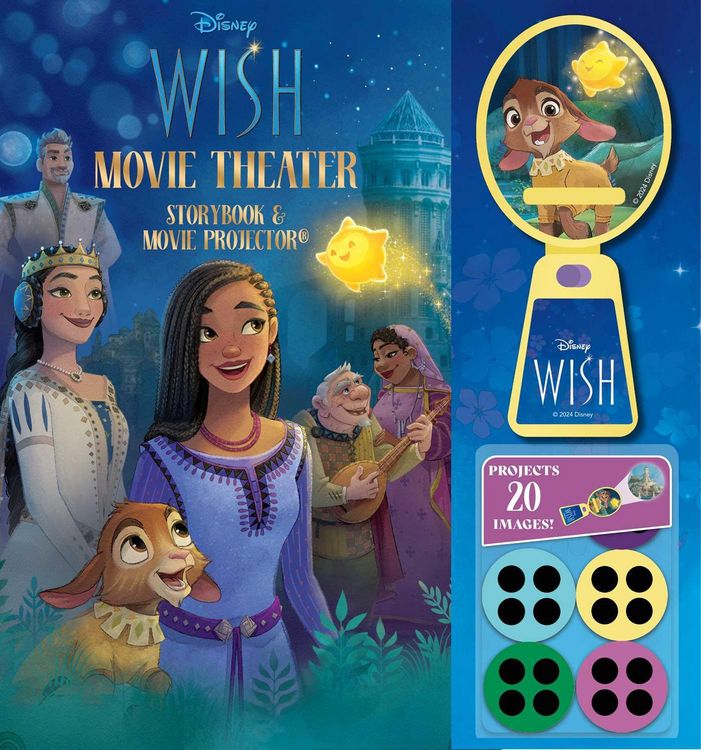 Produktbild: Disney Wish: Movie Theater Storybook & Movie Projector