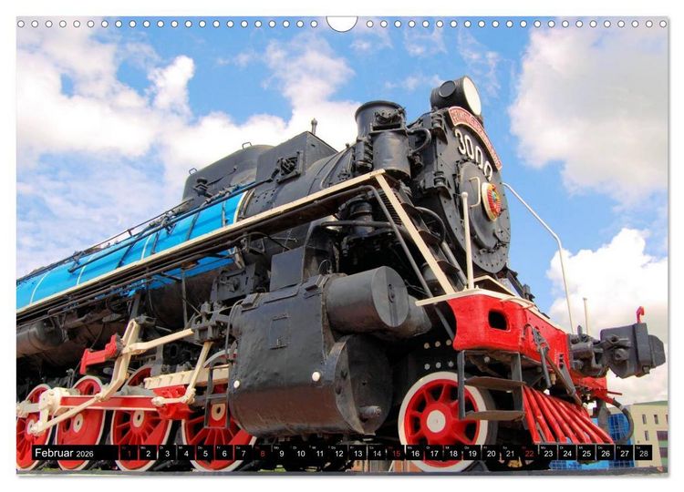 Produktbild: Der Transsibirische Eisenbahn Kalender (Wandkalender 2026 DIN A3 quer), CALVENDO Monatskalender