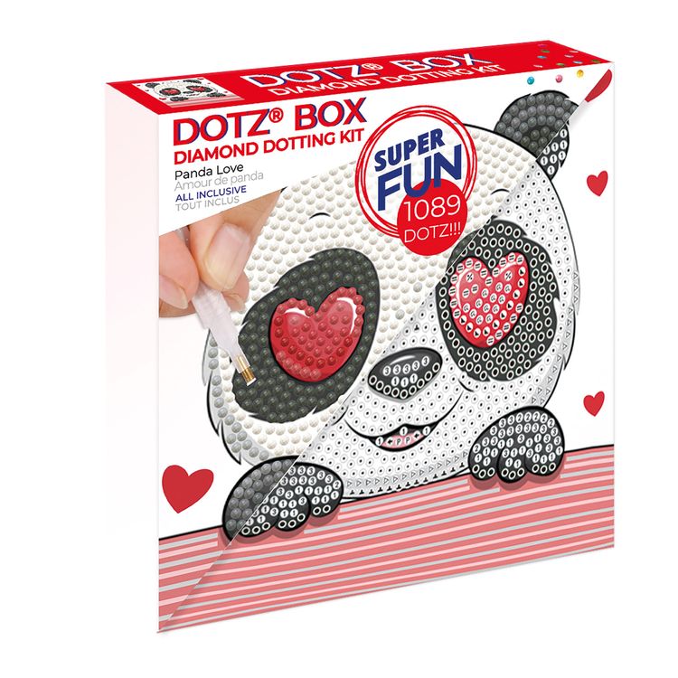 Bild vom Artikel Diamond Dotz - Diamond Painting Panda Liebe vom Autor 