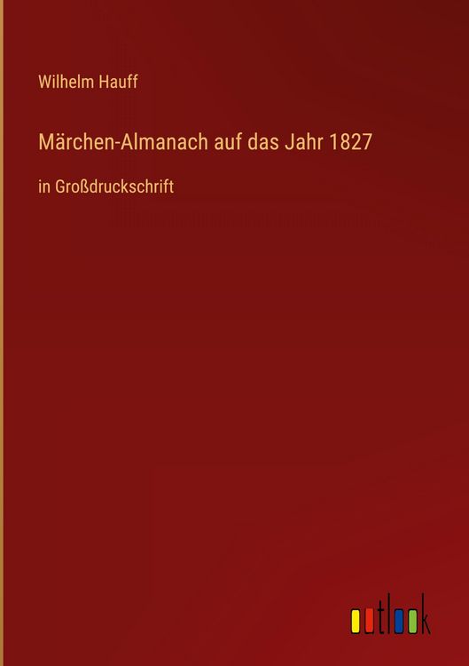 Produktbild: M&auml;rchen-Almanach auf das Jahr 1827