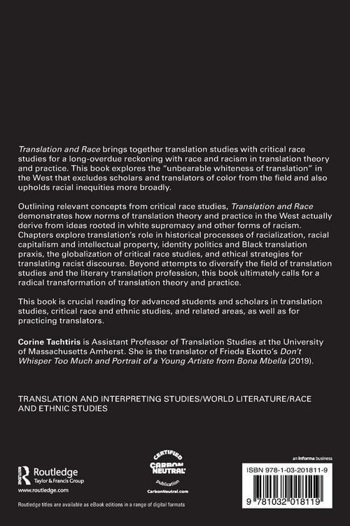 Produktbild: Translation and Race