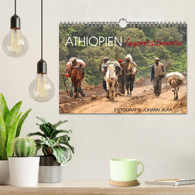 Produktbild: &Auml;thiopien Impressionen (Wandkalender 2026 DIN A4 quer), CALVENDO Monatskalender