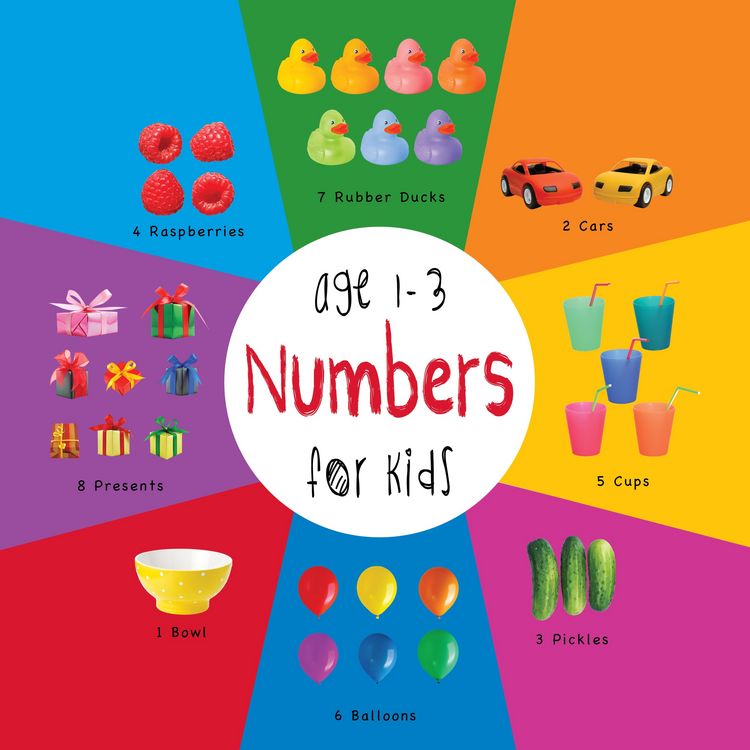 Produktbild: Numbers for Kids age 1-3 (Engage Early Readers: Children's Learning Books)