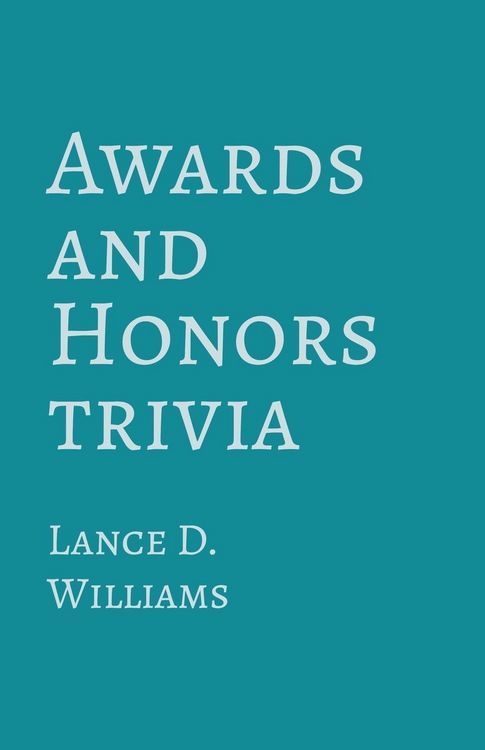 Produktbild: Awards and Honors Trivia