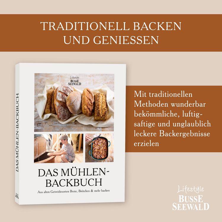 Produktbild: Das M&uuml;hlen-Backbuch