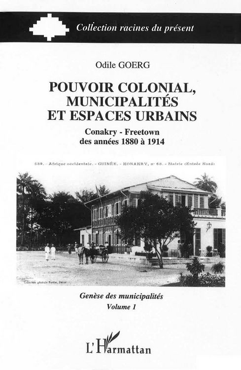 Produktbild: Pouvoir colonial, municipalit&eacute;s et espaces urbains