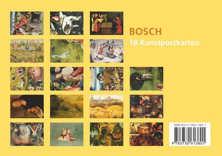 Produktbild: Postkarten-Set Hieronymus Bosch