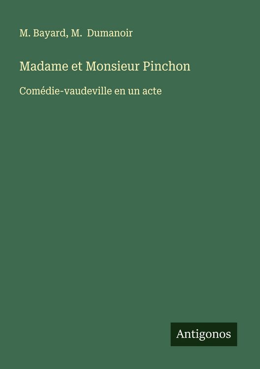 Produktbild: Madame et Monsieur Pinchon