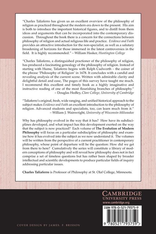 Produktbild: Evidence and Faith
