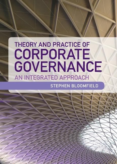 Produktbild: Theory and Practice of Corporate Governance