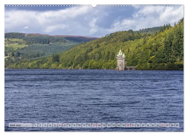 Produktbild: Wales Impressionen (hochwertiger Premium Wandkalender 2026 DIN A2 quer), Kunstdruck in Hochglanz