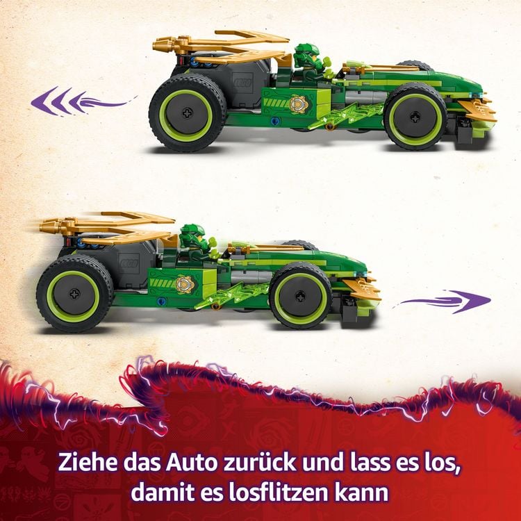 Produktbild: LEGO NINJAGO Lloyds Actionflitzer - Auto Spielzeug mit Minifiguren 71828