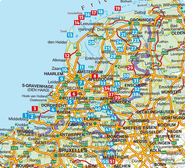 Produktbild: ROTHER Wanderf&uuml;hrer Niederlande