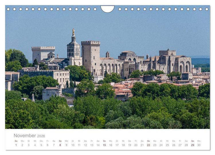 Produktbild: Provence: Malerisches S&uuml;dfrankreich (Wandkalender 2026 DIN A4 quer), CALVENDO Monatskalender