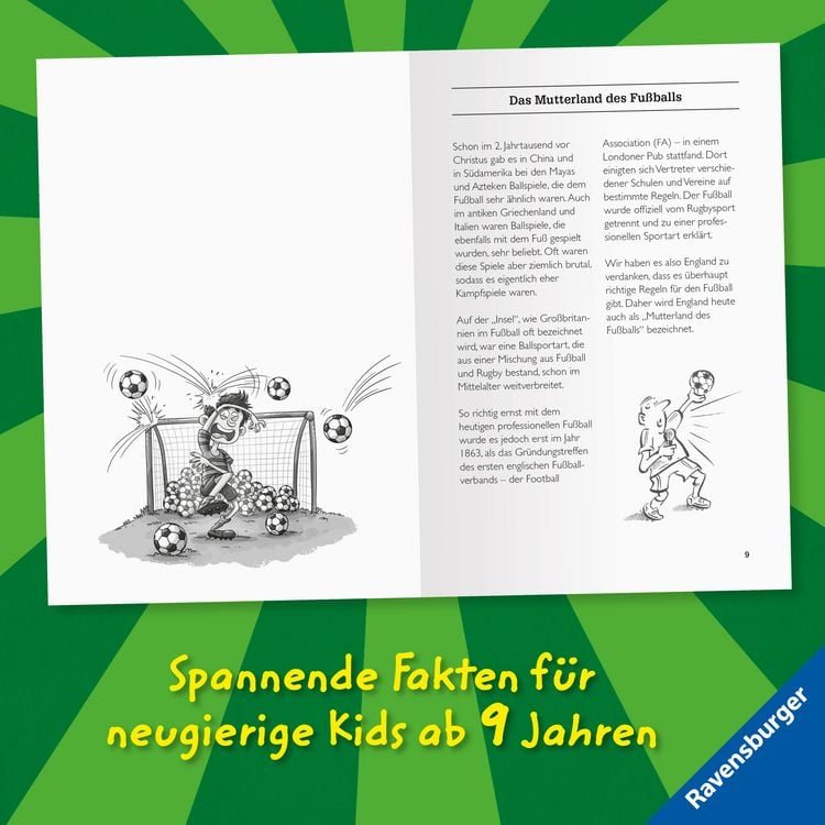 Produktbild: Verr&uuml;ckte Fakten - Verr&uuml;ckte Fakten f&uuml;r coole Jungs. Fu&szlig;ball-Edition