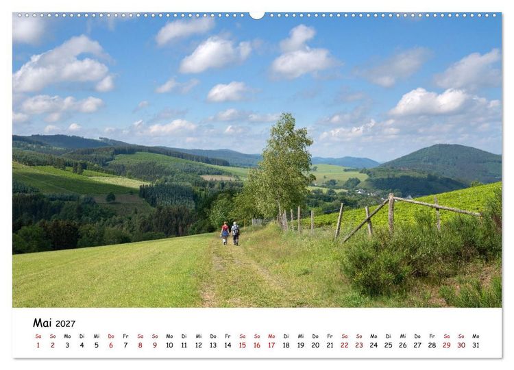 Produktbild: Heimat Entdecken: Sauerland (hochwertiger Premium Wandkalender 2027 DIN A2 quer), Kunstdruck in Hochglanz