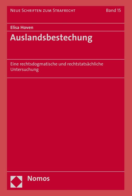 Produktbild: Auslandsbestechung