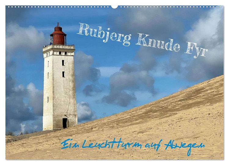 Produktbild: Rubjerg Knude Fyr - Ein Leuchtturm auf Abwegen (Wandkalender 2026 DIN A2 quer), CALVENDO Monatskalender
