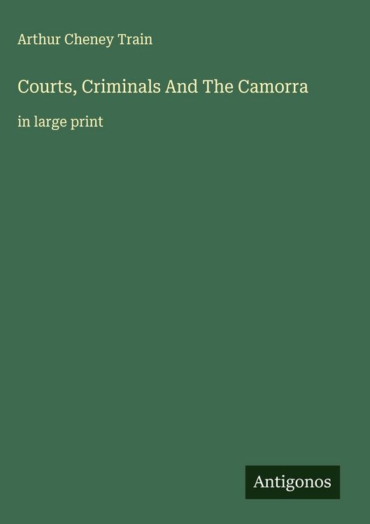 Produktbild: Courts, Criminals And The Camorra