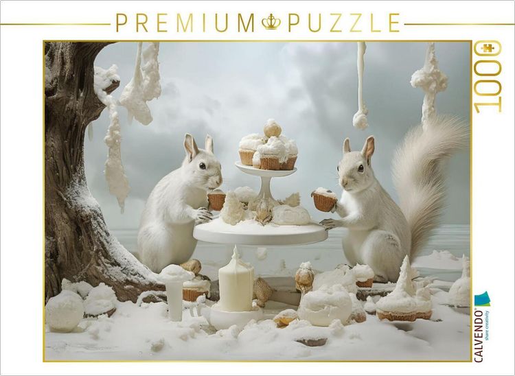 Produktbild: CALVENDO Puzzle Tabelle der Nachspeisen | 1000 Teile Lege-Gr&ouml;&szlig;e 64x48cm Foto-Puzzle f&uuml;r gl&uuml;ckliche Stunden