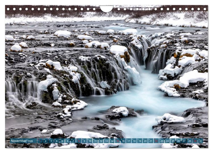 Produktbild: Island - Reise in eine andere Welt (Wandkalender 2026 DIN A4 quer), CALVENDO Monatskalender