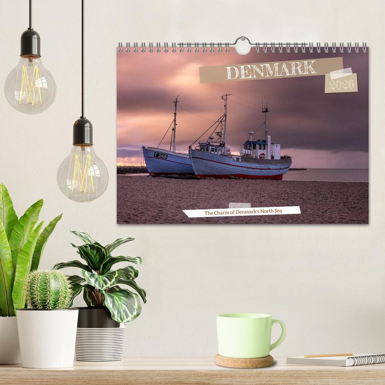 Produktbild: The Charm of Denmark's North Sea (Wall Calendar 2026 DIN A4 landscape), CALVENDO 12 Month Wall Calendar