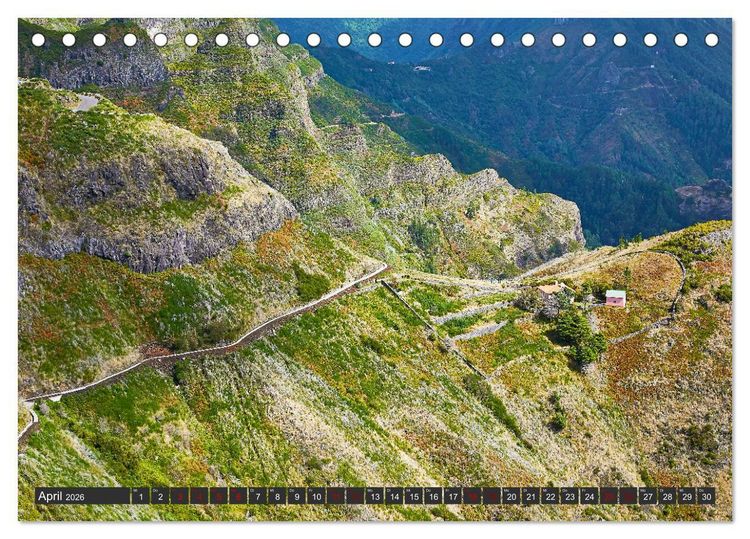Produktbild: Madeira - Juwel im Atlantik (Tischkalender 2026 DIN A5 quer), CALVENDO Monatskalender