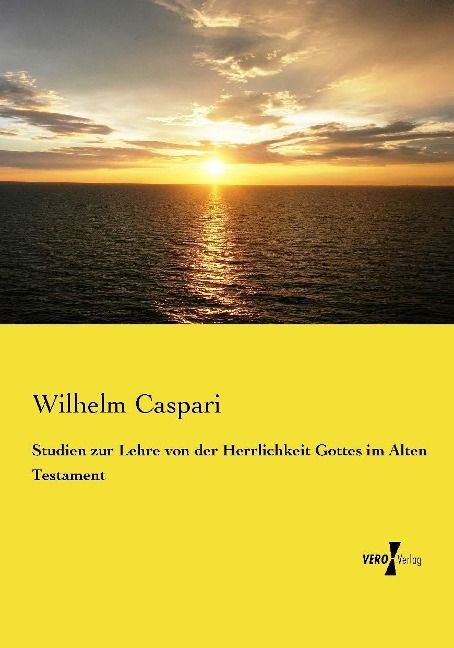 Produktbild: Studien zur Lehre von der Herrlichkeit Gottes im Alten Testament