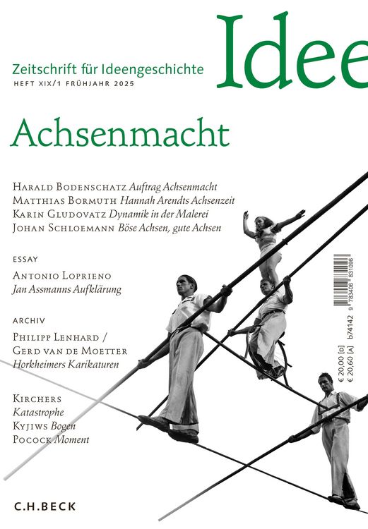 Produktbild: Zeitschrift f&uuml;r Ideengeschichte Heft XIX/1 Fr&uuml;hjahr 2025