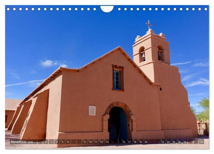 Produktbild: Peru Bolivien Chile (Wandkalender 2026 DIN A4 quer), CALVENDO Monatskalender