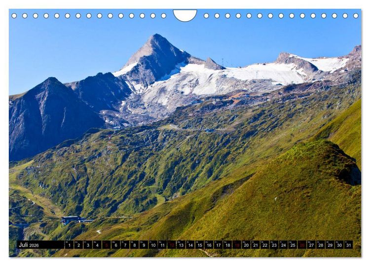 Produktbild: Das Kitzsteinhorn (Wandkalender 2026 DIN A4 quer), CALVENDO Monatskalender