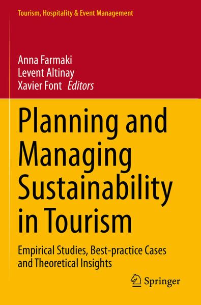 Produktbild: Planning and Managing Sustainability in Tourism
