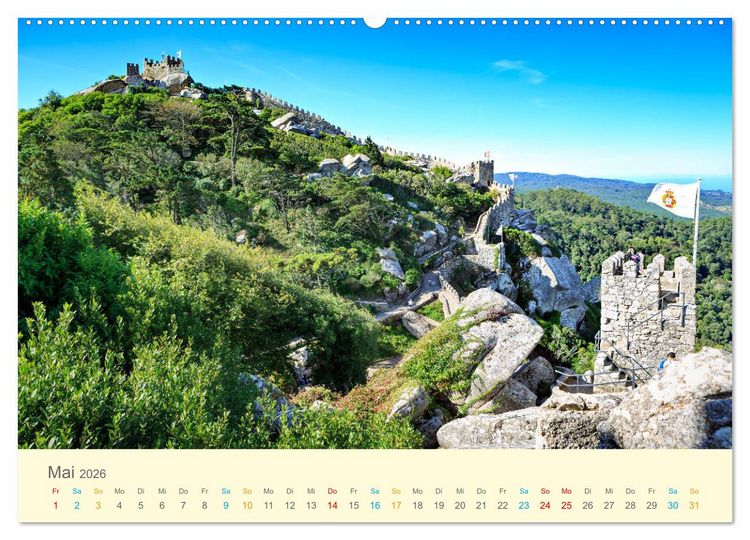 Produktbild: Wanderwege - zu Fu&szlig; in Europa (Wandkalender 2026 DIN A2 quer), CALVENDO Monatskalender