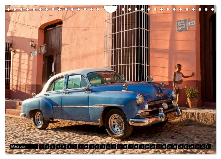 Produktbild: Classic Cars of Cuba (Wandkalender 2026 DIN A4 quer), CALVENDO Monatskalender