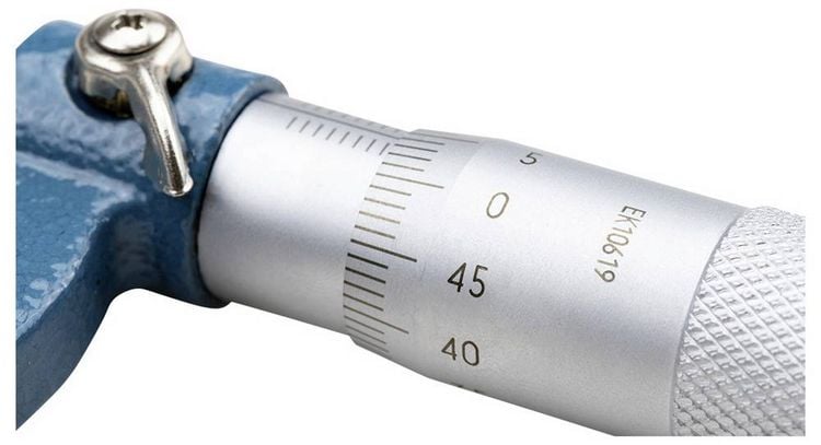 Produktbild: Dasqua 4111-8105 Au&szlig;enmessschraube 0 - 25mm Ablesung: 0.01mm