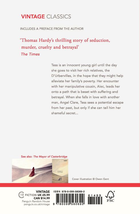 Produktbild: Tess of the D'Urbervilles