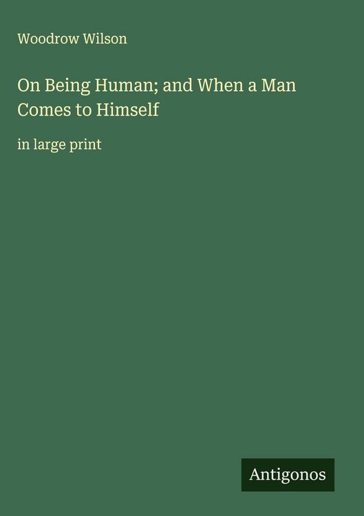Produktbild: On Being Human; and When a Man Comes to Himself
