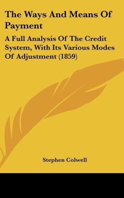 Produktbild: Colwell, S: Ways And Means Of Payment