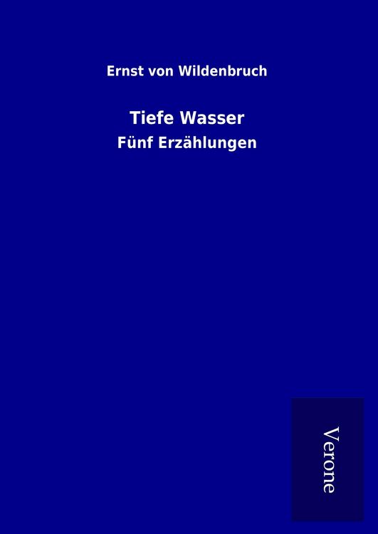 Produktbild: Tiefe Wasser