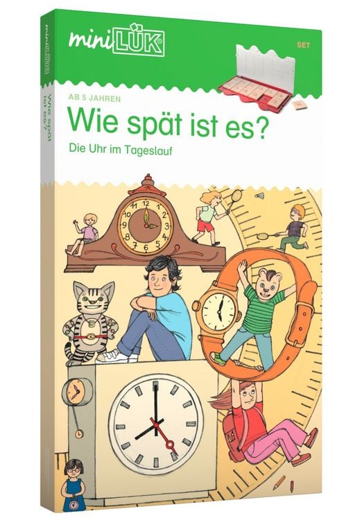 Produktbild: miniL&Uuml;K - Set Wie sp&auml;t ist es?