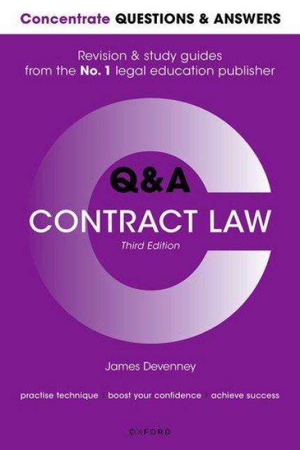 Produktbild: Concentrate Questions and Answers Contract Law