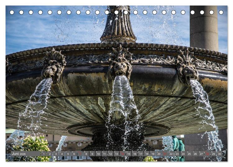 Produktbild: Stuttgart - Bilder einer Stadt 2026 (Tischkalender 2026 DIN A5 quer), CALVENDO Monatskalender