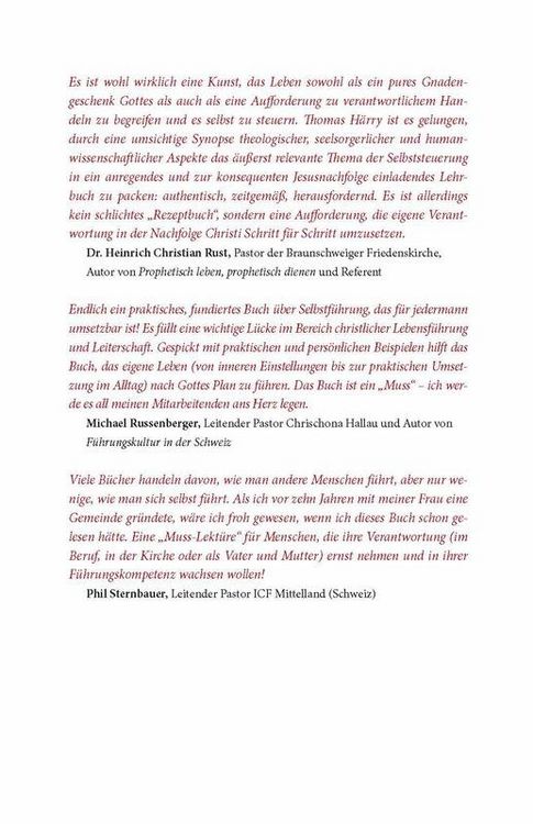 Produktbild: Von der Kunst, sich selbst zu f&uuml;hren