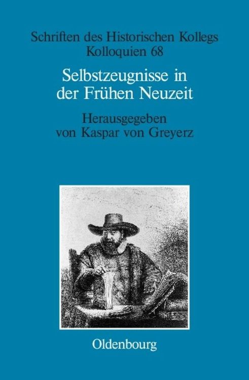 Produktbild: Selbstzeugnisse in der Fr&uuml;hen Neuzeit