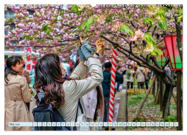 Produktbild: Japan - Hightech und Tradition (Wandkalender 2026 DIN A2 quer), CALVENDO Monatskalender