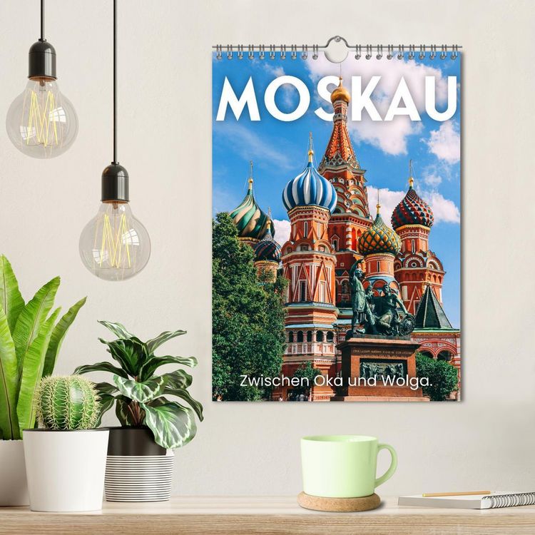 Produktbild: Moskau - Zwischen Oka und Wolga. (Wandkalender 2026 DIN A4 hoch), CALVENDO Monatskalender